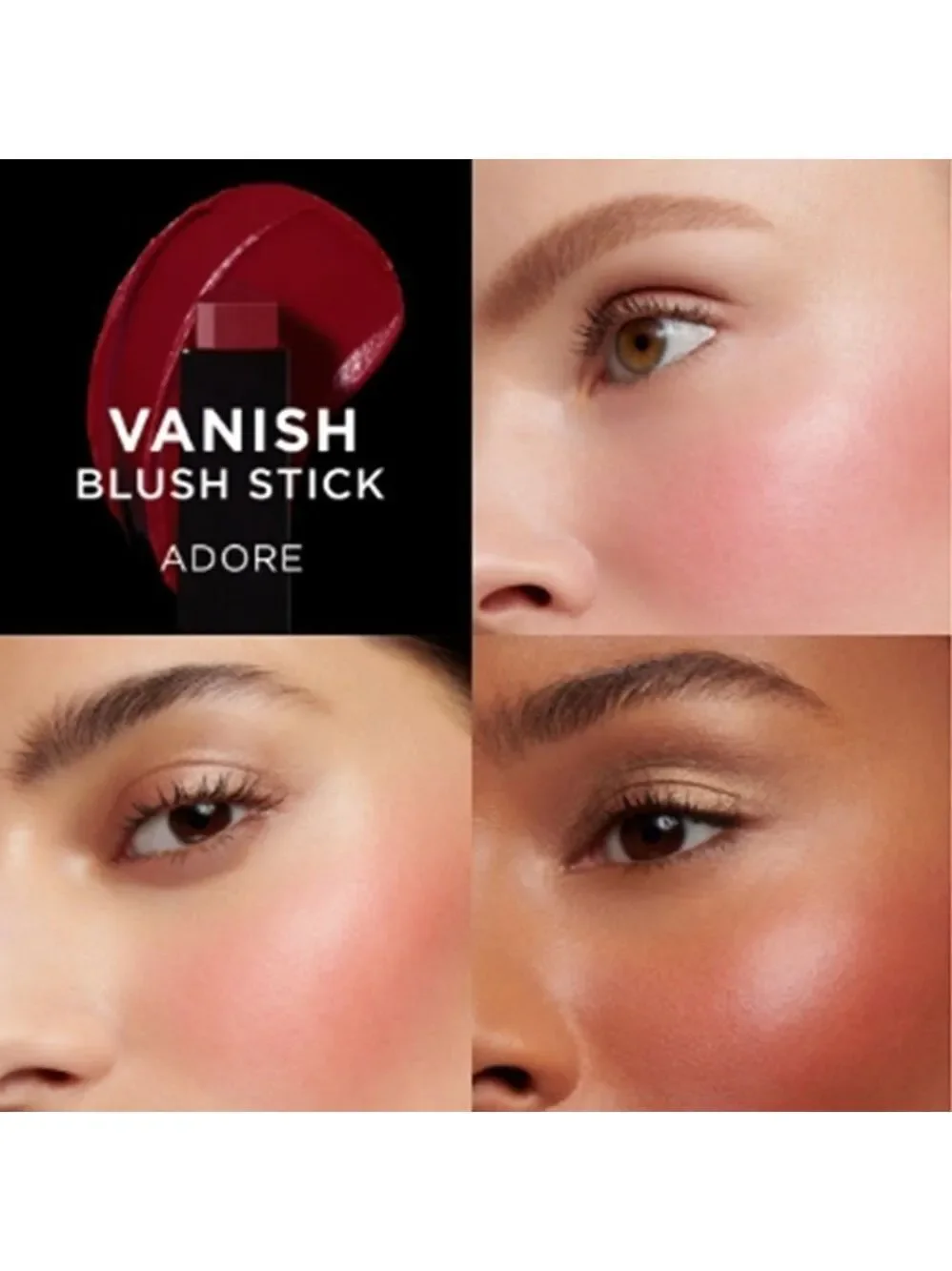Hourglass ADORE Vanish Blush Stick | NEW | Berry | Full Size | Vibrant Berry